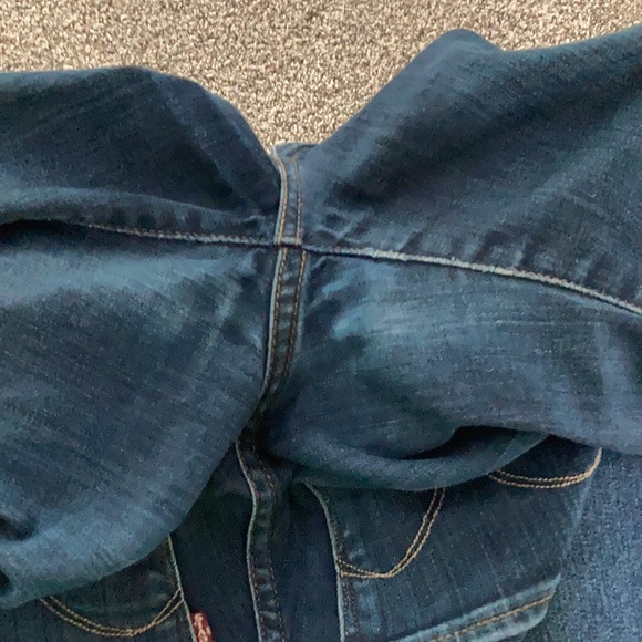 Levi’s Mid Rise Slim Bold a curve Jeans Size 26x30 - Picture 8 of 9